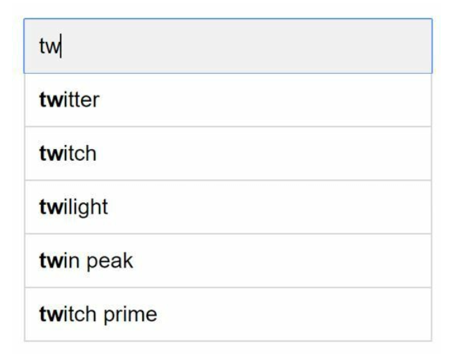 Search Suggestions
